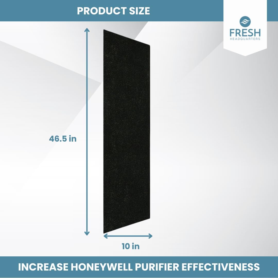 2 Pack Honeywell 50100, 50150, 50200, 50250, 50300 Compatible Air Purifier Pre-Filter
