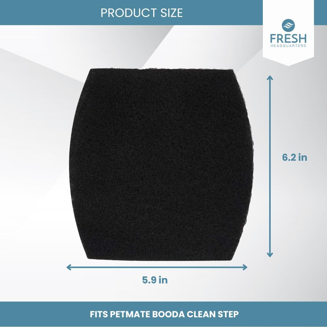 2-Pack Replacement Filters - Hooded Petmate Booda Clean Step