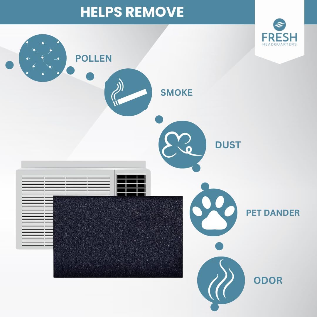 Window Air Conditioner Replacement Filter - Cut-to-Fit Universal Sizing