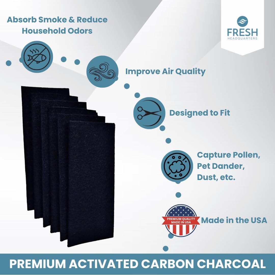 6 Pack Pre-Filter Compatible With Honeywell Air Genius 3, 4, 5, 6 Air Purifiers