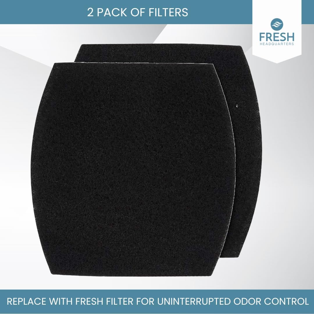 2-Pack Replacement Filters - Hooded Petmate Booda Clean Step