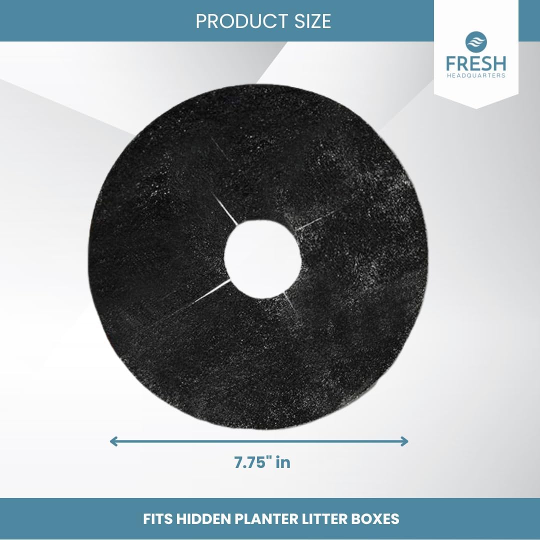 4-Pack Filter Replacements - Good Pet Stuff Hidden Cat Litter Planter