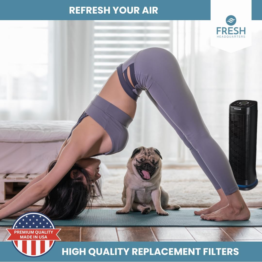 6 Pack Pre-Filter Compatible With Honeywell Air Genius 3, 4, 5, 6 Air Purifiers