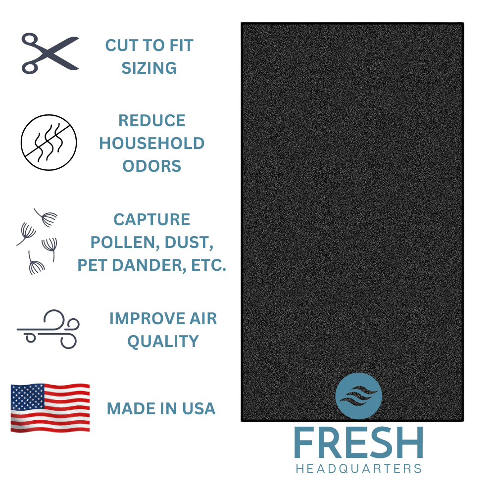 Window Air Conditioner Replacement Filter - Cut-to-Fit Universal Sizing