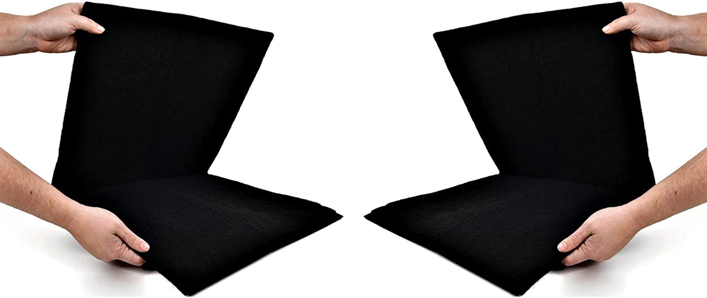 2-Pack Cut to Fit Filter Material – Activated Carbon Fiber Cloth